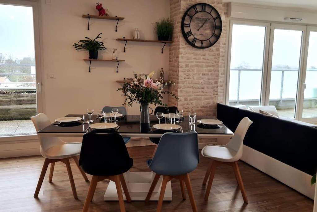 Le Nid : Rooftop Moderne Surplombant La Ville Nantes Eksteriør billede